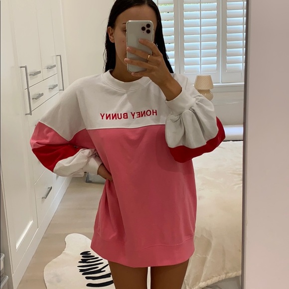 missguided honey bunny sweatshirt